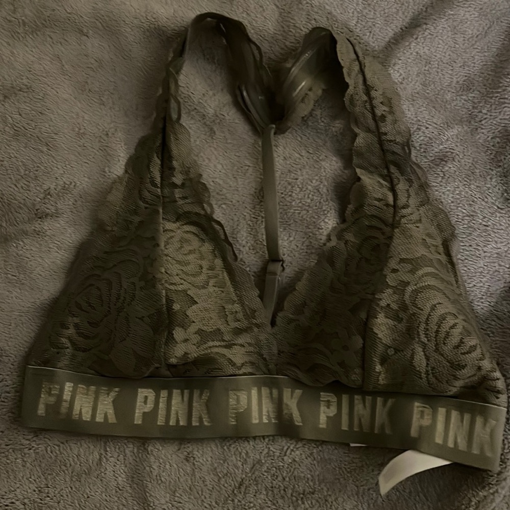 Victoria’s Secret/PINK Lace Halter Bralette